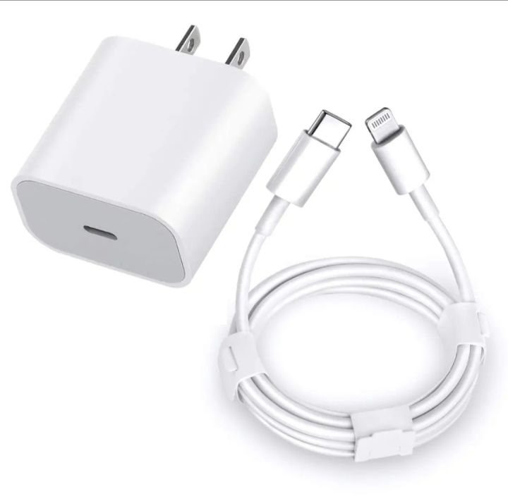 iPhone 14 Pro Max 20 W USB-C Power Adapter USB-C to Lightning Cable 2Pin