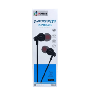DORBAN Earphone Model:D23 Super Bass Dynaanic Cler Sound,Call Receiver,Lanth 10m